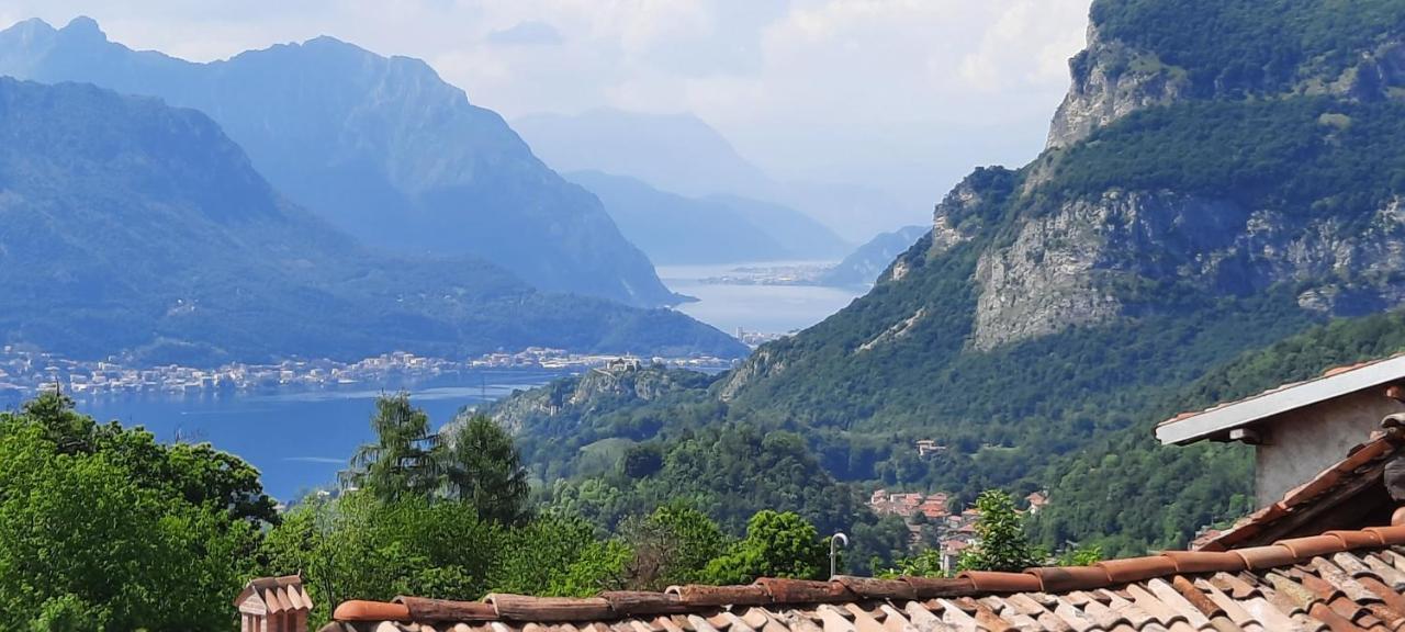 La Terrazza Casa Vacanza Carenno Esterno foto